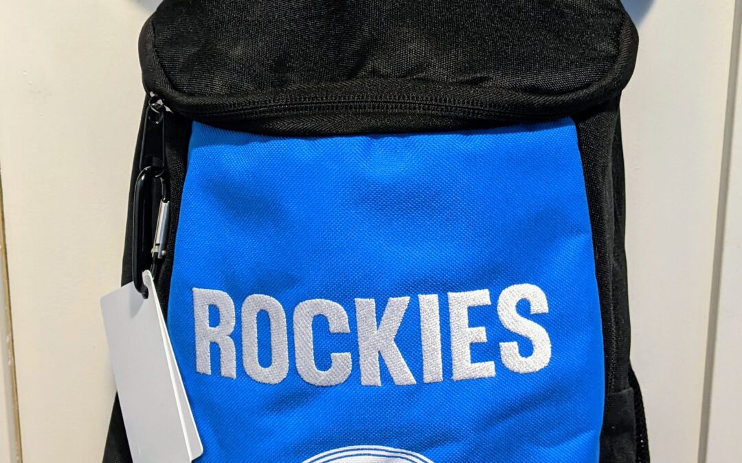 Rockies backpacks now available